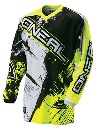 O'Neal Element Shocker Jersey (Black/Hi-Vis, Medium)