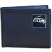 Seattle Seahawks Leather Bi-fold Wallet