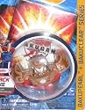 Bakugan Bakupearl Bakuclear Brown Monarus w/ Random Ability Card and Gate Card