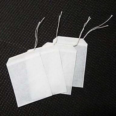 Aanll Empty Teabags String Heat Seal Filter Paper Herb Loose Tea Bags (100pcs/lot)