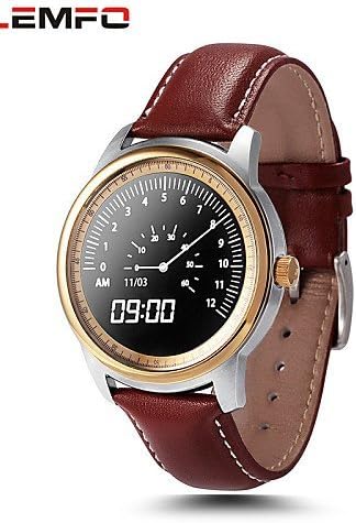 Lemfo LEM1 Bluetooth Smart Watch Full HD IPS Screen SmartWatch Wearable Devices Fitness Tracker For IOS Android New , black