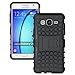 Galaxy On5 Case, OEAGO Samsung Galaxy On5 Case [Shockproof] [Impact Protection] Tough Rugged Dual Layer Protective Case with Kickstand for Samsung Galaxy On5 - Black