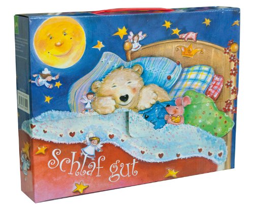 Schwager & Steinlein Schlaf-gut-Koffer: Koffer mit Schlaf-gut-Buch, Vorlesebuch und Traumstern
