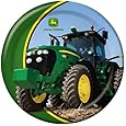 John Deere Round Dinner Plates, 8 Count
