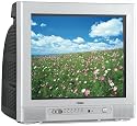 Haier HTR13 13-Inch CRT TV with ATSC Tuner (Silver)