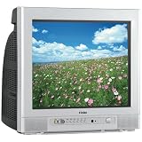 Haier HTR13 13-Inch CRT TV with ATSC Tuner (Silver)