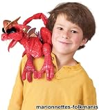 Folkmanis Red Dragon Shoulder Puppet