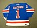 EDDIE GIACOMIN New York Rangers 1972 CCM Throwback Away Hockey Jersey