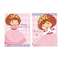 Strawberry Shortcake Princess 8 Invitations and 8 Thank You Postcards