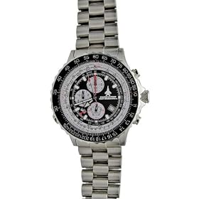 Click here to buy CHASE-DURER PILOT COMMANDER II CHRONOGRAPH CHRONO ALARM WATCH 126.2BW-BRA by Chase-Durer.