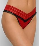 Hanky Panky Keira Lace Ruffled Thong Panty