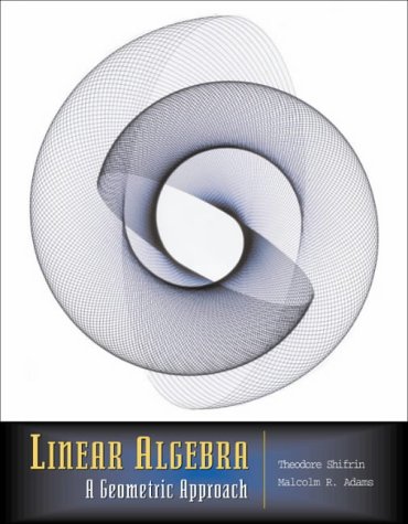 Image of: Linear Algebra: A Geometric Approach