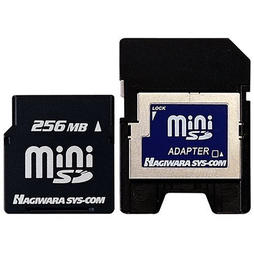 �n�M�����V�X�R�� miniSD�������[�J�[�h HNT-MN256TA 256MB