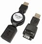 Keyspan ZIP-LINQ retractable USB Cell Phone Charge Cable - Sanyo