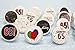 Happy 65th Birthday Sticker Decorations for Hershey Kisses (Set of 324)