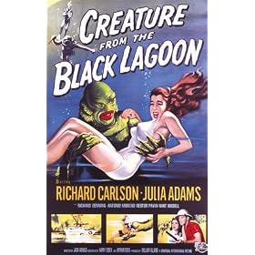 Creature from the Black Lagoon Art Poster Print, 24x36