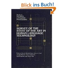 Survey of the State of the Art in Human Language Technology (Studies in Natural Language Processing)
