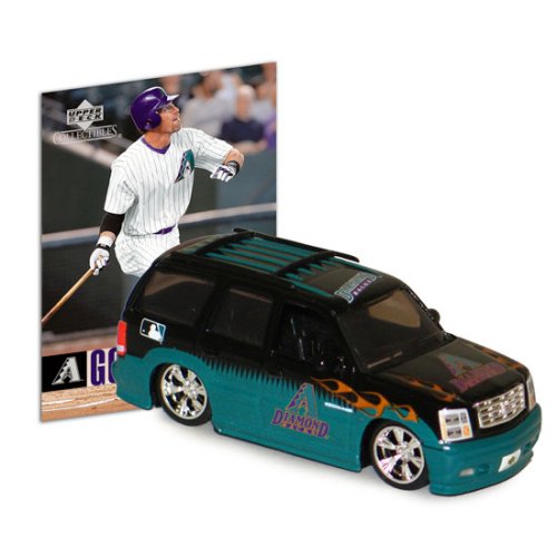 Arizona Diamondbacks MLB Cadillac Escalade with Luis Gonzalez Trading Card