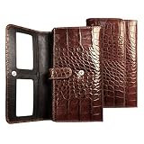 Jack Georges Croco Collection Womens Clutch