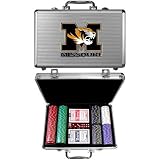 Bergamont Missouri Tigers 200 Piece Poker Chip Set