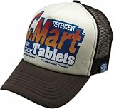 【Culture Mart】2012プリントメッシュキャップ《C.MART Tablets/ブラウン×ベージュ×ブラウン》☆