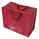 Jumbo Reusable Red Spotty Laundry Shopping Storage Bag