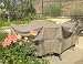 Patio Set Covers 96" Dia. Fits square, oval and round Table set, Center hole for Umbrella.