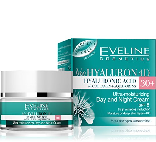 Eveline Cosmetics bioHyalauron 4D Ultra-moisturizing Day and Night Cream 30+