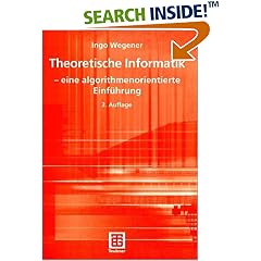 Theoretische Informatik. Eine algorithmenorientierte Einführung (Broschiert)