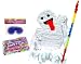 Ghost Pinata Kit - Includes Pinata, 2Lb Filler, Buster Stick and Blindfold