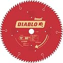 Freud D1280X Diablo 12-Inch 80 Tooth ATB Crosscutting Saw Blade with 1-Inch Arbor