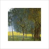 Gustav Klimt (Fruit Trees) Art Poster Print - 16 X 16