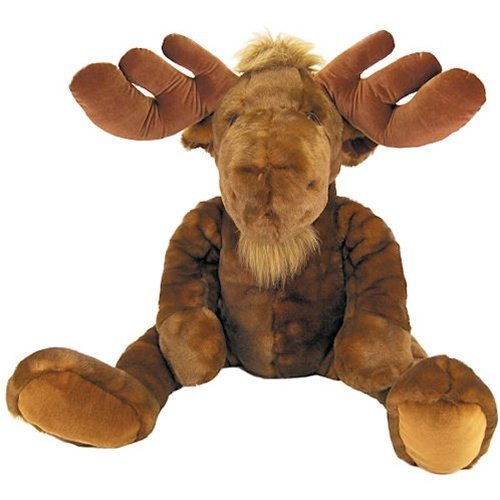 51FXHYiBeJL Giant Stuffed Animal Moose   Papa Harley Stuffed Moose Over 4 FEET TALL