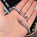 Opk Jewelry Fashion Stainless Steel Men's Bracelet Chain Wristband Bangle Men's Jewelry Gift 9.44 Inch