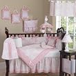 JoJo Designs 9-Piece Baby Crib Infant Bedding Set - Vintage French Pink Toile JoJo Designs 9-Piece Baby Crib Infant Bedding Set - Vintage French Pink Toile