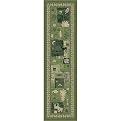 Deer Trail Rug - Peridot (2'1"x7'8" Runner)