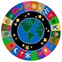Earthworks Rug- Multicolor(7'7" Round)