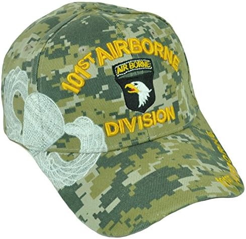 101st Airborne Division Digital Camouflage Camo Military Eagles Velcro Hat Cap
