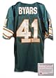 Keith Byars Miami Dolphins NFL Hand Signed Authentic Style Home Teal Jersey