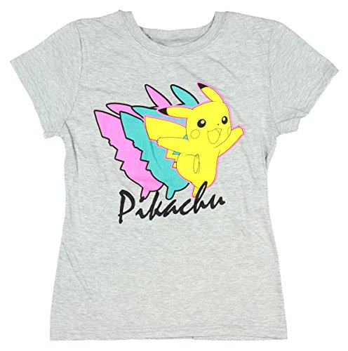 Pokemon Pikachu Girls Glitter Tee