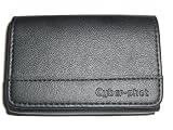 Brand New Black leather camera case for W & T series includes wrist strap.Can attatch to belt.