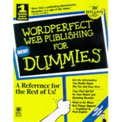 Wordperfect 8 Web Publishing for Dummies (For Dummies (Computer/Tech))