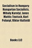 Socialism in Hungary: Hungarian Socialists, Mihály Károlyi, János Mattis-Teutsch, Karl Polanyi, Viktor Külföldi