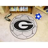 Fanmats Georgia Bulldogs Soccer Ball-Shaped Mats