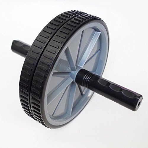 Zoldir - #1 Heavy Duty Ab Roller Double Wheel Pro Abdominal Exercise Wheel with Comfort Foam Handles - Best Fitness Workout for 6 Pack Abs 100% Satisfaction and Money Back Guarantee!