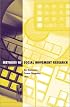 Methods of Social Movement Research (Social Movements, Protest, and Contention)