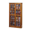 Oak Media Storage Cabinet