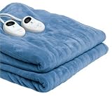 Sleepwarmer Automatic Full Blanket, Medium Blue