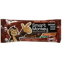 SmartMonkey Premiun Raw Food Bars, Pecan Pie, 1.59-Ounce Units (Pack of 16)