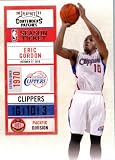 2010 11 Playoff Contenders Plates & Patches Basketball Card # 7 Eric Gordon Los Angeles Clippers In a Protective Screwdown Display Case!